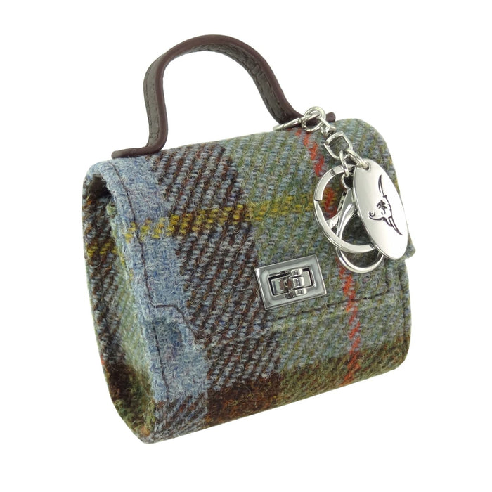 Harris Tweed Nochty Really Wee Bag - Mini Tartan Handbag - Heritage Of Scotland - MacLeod Tartan (COL015)