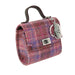 Harris Tweed Nochty Really Wee Bag - Mini Tartan Handbag - Heritage Of Scotland - Pink Check (COL103)