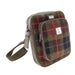 Harris Tweed Tay Travel Bag – Stylish Scottish Day Bag - Heritage Of Scotland - Rust Check (COL059)
