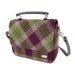Harris Tweed Thurso Square Shoulder Bag - Stylish Tartan Everyday Bag - Heritage Of Scotland - Heather Check (COL125)