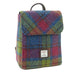 Harris Tweed Tummel Mini Backpack - Small Backpack with Phone Pocket - Heritage Of Scotland - Multi Colour Tartan (COL046)