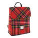 Harris Tweed Tummel Mini Backpack - Small Backpack with Phone Pocket - Heritage Of Scotland - Royal Stewart (COL024)
