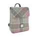 Harris Tweed Tummel Mini Backpack - Small Backpack with Phone Pocket - Heritage Of Scotland - Soft Pink Buchanan (COL134)