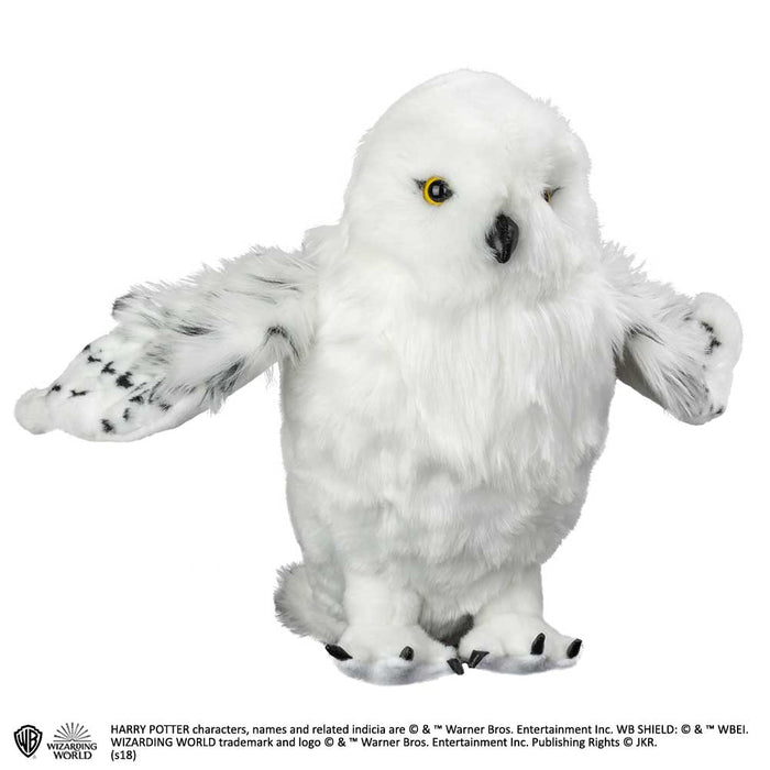 Harry Potter - 12" Hedwig Collector Plush With Movable Wings - Heritage Of Scotland - NA