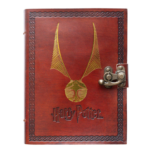 Harry Potter Handmade Leather Notebook - Heritage Of Scotland - N/A