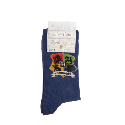 Harry Potter Logo Boys Socks - Heritage Of Scotland - BLUE