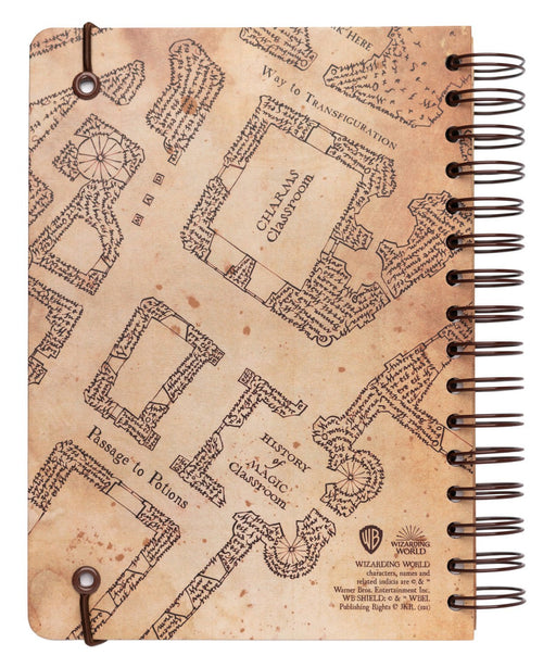 Harry Potter Marauders Map Notebook - Heritage Of Scotland - N/A