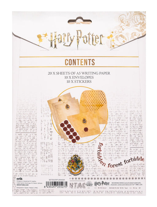 Harry Potter Writing Set - Heritage Of Scotland - N/A