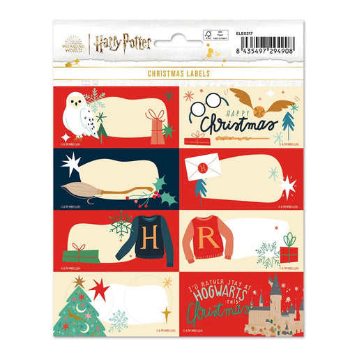 Harry Potter Xmas Self-Adhesive Labels - Heritage Of Scotland - N/A