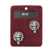Hay Clan Badge, Kilt Pin, Lapel Pin, Cufflinks, Keyring/Key Fob & Gift Set — Fine Pewter by Art Pewter — Made in Scotland (Shiny Finish) - Heritage Of Scotland - Cufflinks