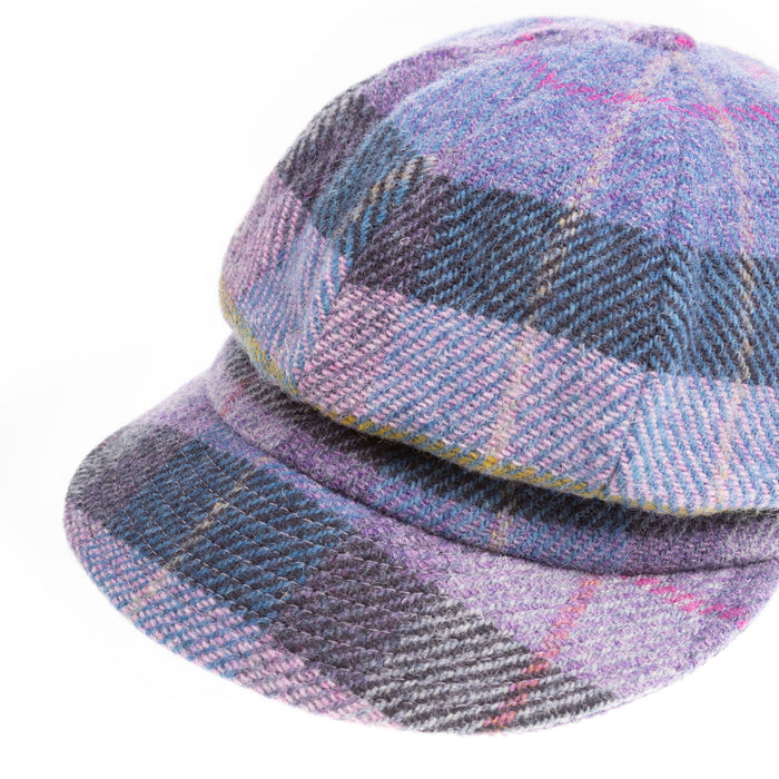 Heddle & Reed Harris Tweed Lds Baker Boy Lilac Pastel - Heritage Of Scotland - LILAC PASTEL