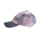 Heddle & Reed Harris Tweed Lds Baseball Lilac Pastel - Heritage Of Scotland - LILAC PASTEL