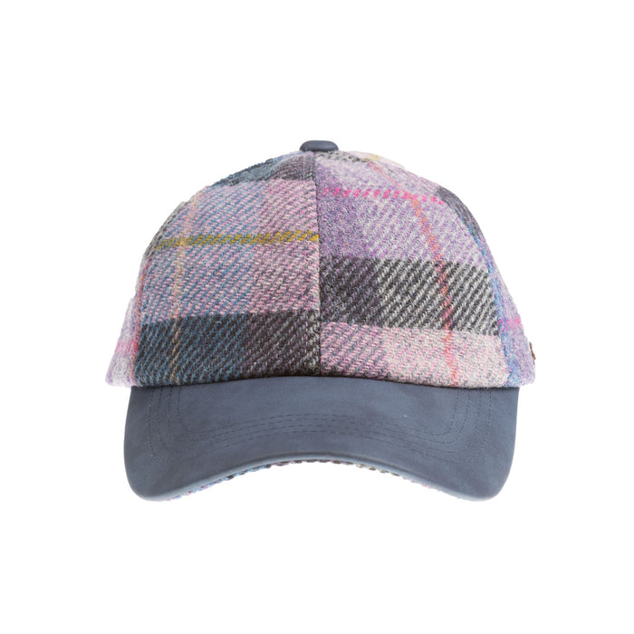 Heddle & Reed Harris Tweed Lds Baseball Lilac Pastel - Heritage Of Scotland - LILAC PASTEL