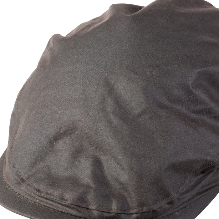 Heddle & Reed Wax Flatcap Brown - Heritage Of Scotland - BROWN