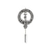 Henderson Clan Badge, Kilt Pin, Lapel Pin, Cufflinks, Keyring/Key Fob & Gift Set — Fine Pewter by Art Pewter — Made in Scotland (Shiny Finish) - Heritage Of Scotland - Lapel Pin