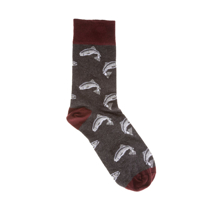 Heritage 3Pk Socks - Ph/Salmon/Stag - Heritage Of Scotland - NA