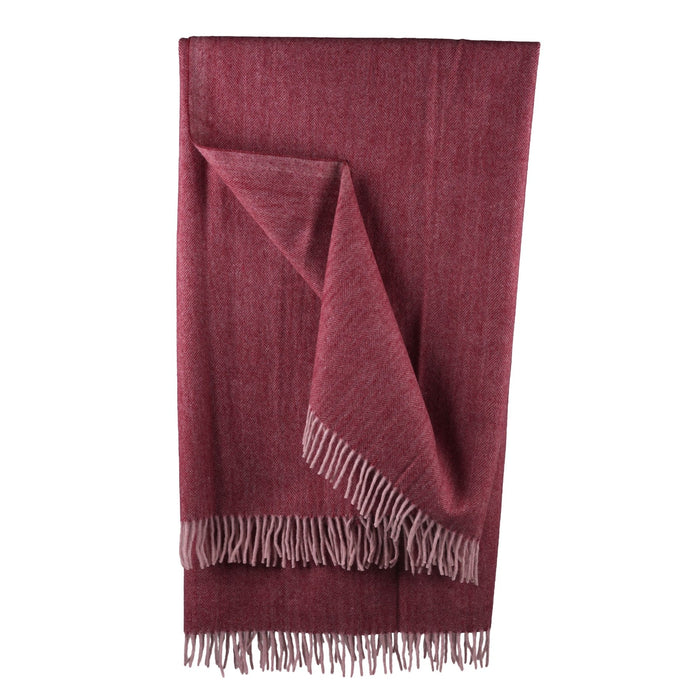 Herringbone Blanket 70% Recycled Wool - Heritage Of Scotland - EMINENCE