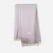 Herringbone Blanket 70% Recycled Wool - Heritage Of Scotland - HEATHER
