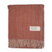 Herringbone Blanket 70% Recycled Wool - Heritage Of Scotland - SPICE