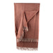 Herringbone Blanket 70% Recycled Wool - Heritage Of Scotland - SPICE
