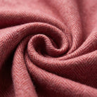 Herringbone Knee Blanket – Pastel Throw with Fringes - Heritage Of Scotland - EMINENCE