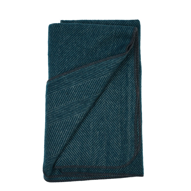 Herringbone Pet Blanket - Heritage Of Scotland - TURQUOISE