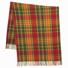 Highland Comfort – Recycled Wool Scottish Tartan Knee Blanket - Buchanan Autumn - Heritage Of Scotland -