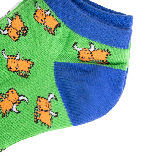 Highland Cow Socks 3Pk - Heritage Of Scotland - NA