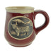 Highland Cow Stoneware Mug – Fun Scottish Drinkware Gift - Heritage Of Scotland - Red