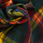 Highland Wool Blend Tartan Blanket - Buchanan Modern - Heritage Of Scotland -