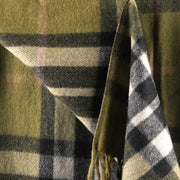 Highland Wool Blend Tartan Blanket Throw - Heritage Of Scotland - EXPLODED SCOTTY THOMSON CYPRESS