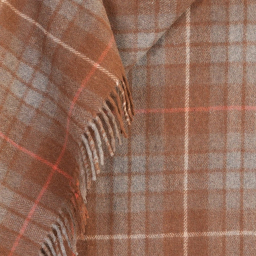Highland Wool Blend Tartan Blanket / Throw Extra Warm FRASER HUNTING WEATHERED - Heritage Of Scotland -