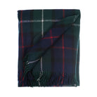 Highland Wool Blend Tartan Blanket / Throw Extra Warm MACKENZIE - Heritage Of Scotland -