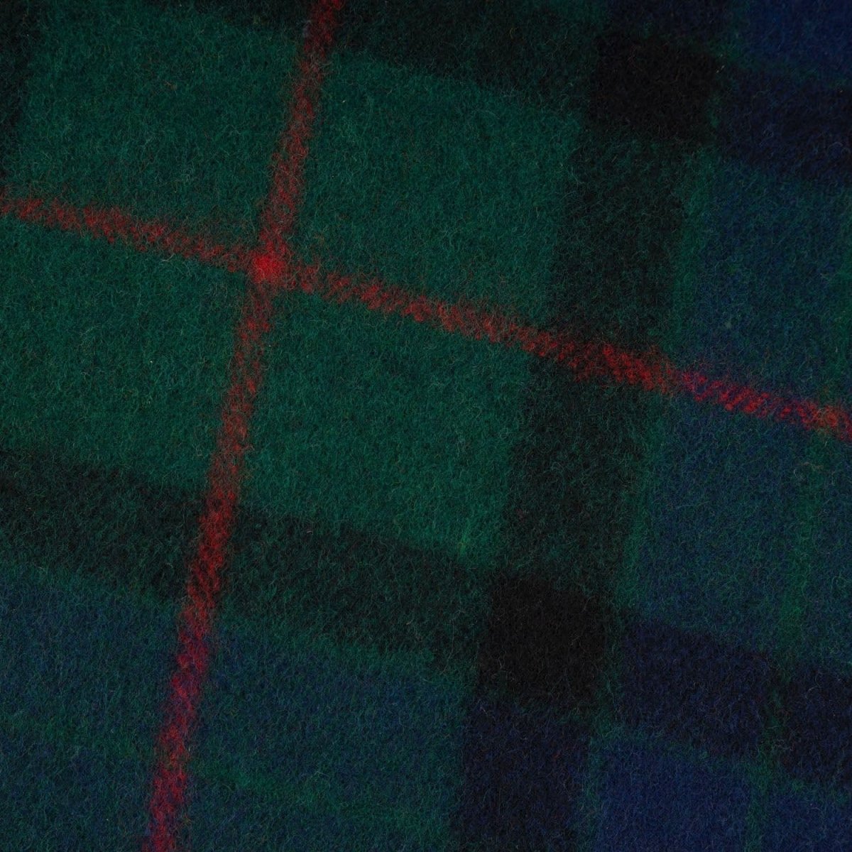 Highland Wool Blend Tartan Blanket Throw - Gunn - Heritage Of Scotland - 