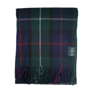 Highland Wool Blend Tartan Blanket Throw - Heritage Of Scotland - MACKENZIE