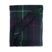 Highland Wool Blend Tartan Blanket Throw - Heritage Of Scotland - MACKENZIE