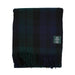 Highland Wool Blend Tartan Blanket Throw - Heritage Of Scotland - RAMSAY BLUE
