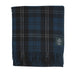 Highland Wool Blend Tartan Blanket Throw - Heritage Of Scotland - RAMSAY BLUE
