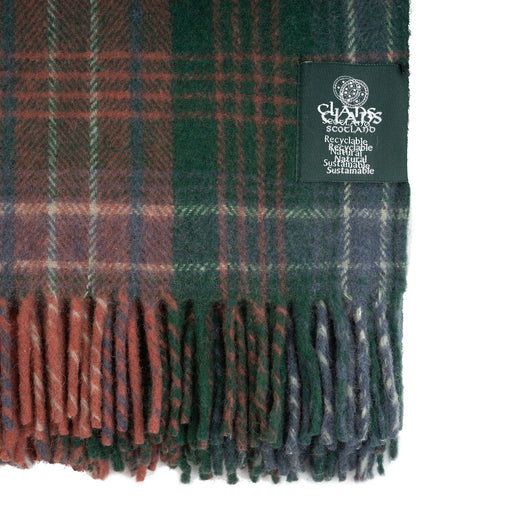 Highland Wool Blend Tartan Blanket Throw Wilson Ancient - Heritage Of Scotland - WILSON ANCIENT