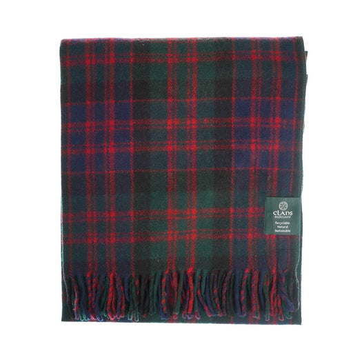 Highland Wool Blend Tartan Knee Blanket - Heritage Of Scotland - MACDONALD