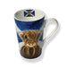 Highlander Conical Bone China Mug - Heritage Of Scotland - NA