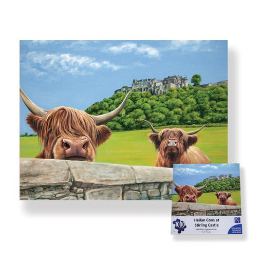 Hilean Coo@Stirling Castle 1000Pc Jigsaw - Heritage Of Scotland - NA