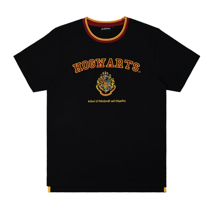 Hogwarts Adult T-Shirt - Heritage Of Scotland - BLACK