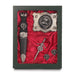 Home Clan Badge, Kilt Pin, Lapel Pin, Cufflinks, Keyring/Key Fob & Gift Set — Fine Pewter by Art Pewter — Made in Scotland (Shiny Finish) - Heritage Of Scotland - Gift Set
