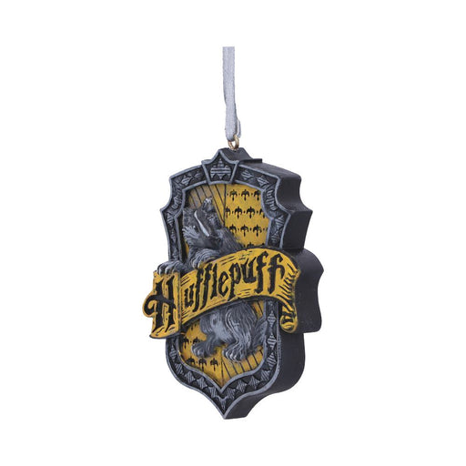 Hp Hufflepuff Crest Hanging Ornament 8Cm - Heritage Of Scotland - NA