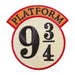 Hp (Platform 9 3/4) Iron - On Sticker - Heritage Of Scotland - NA