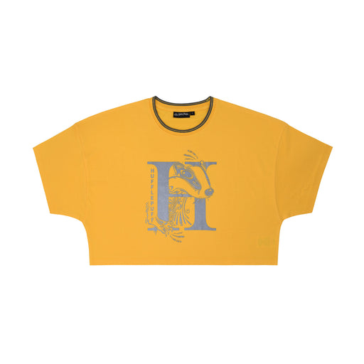 Hufflepuff Cropped T-Shirt - Heritage Of Scotland - NA