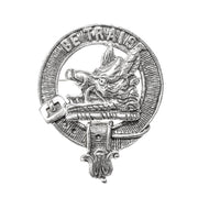 Innes Clan Badge, Kilt Pin, Lapel Pin, Cufflinks, Keyring/Key Fob & Gift Set — Fine Pewter by Art Pewter — Made in Scotland (Shiny Finish) - Heritage Of Scotland - Badge