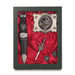 Innes Clan Badge, Kilt Pin, Lapel Pin, Cufflinks, Keyring/Key Fob & Gift Set — Fine Pewter by Art Pewter — Made in Scotland (Shiny Finish) - Heritage Of Scotland - Gift Set