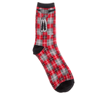 Instakilt Socks – Scottish Novelty Socks in Red, Blue, or Green (Cotton Blend) - Heritage Of Scotland - Red